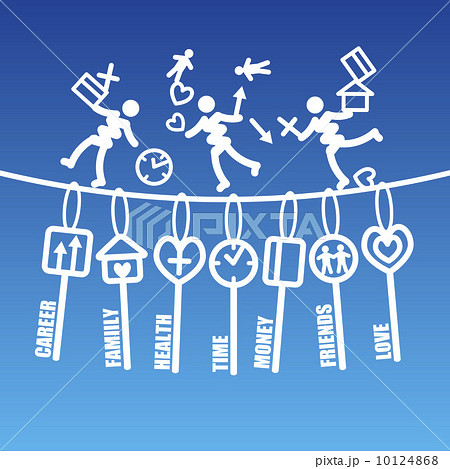 The key to keeping a life balance 10124868