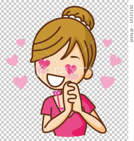 目がハートの女性 10125192