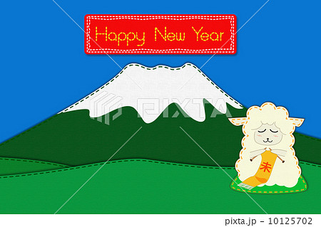 羊の編み物イラスト 10125702