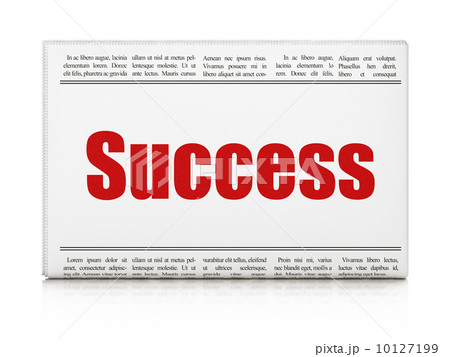 Finance concept: newspaper headline Success 10127199