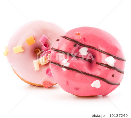 doughnut or donut isolated on white background cutout doughnut or donut isolated on white background cutout 10127249