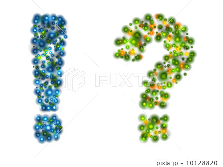 Vector illumination exclamation and question signs 10128820