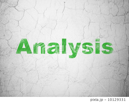 Advertising concept: Analysis on wall background 10129331