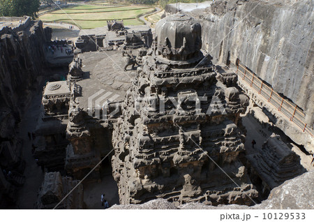 エローラ石窟群 カイラーサナータ石窟寺院 エローラ石窟群 カイラーサナータ石窟寺院 10129533