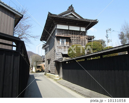 新潟の城下町村上の町並み　新潟県　村上市 10131058