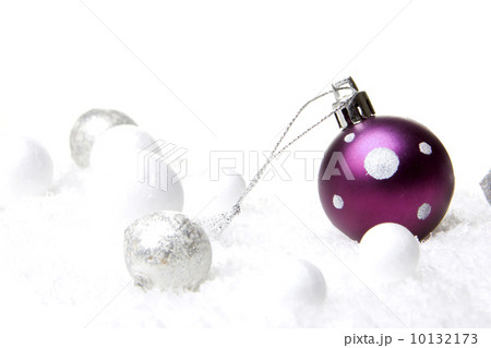 christmas ornament violet and white christmas ornament violet and white 10132173