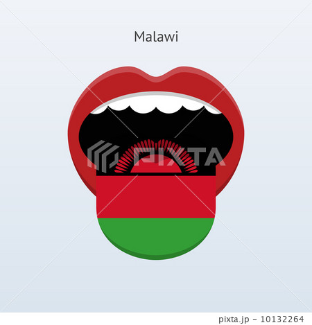 Malawi language. Abstract human tongue. 10132264