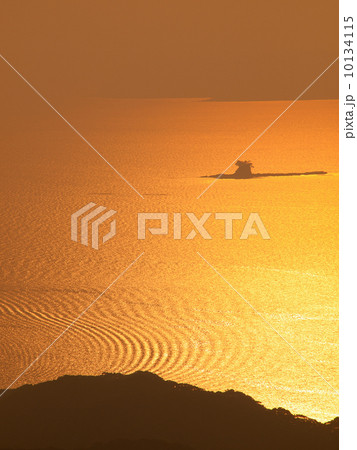 九十九島の夕景 10134115