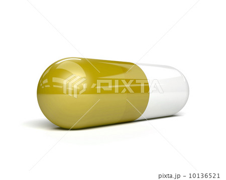Medical pill. Concept 3D illustration. Medical pill. Concept 3D illustration. 10136521