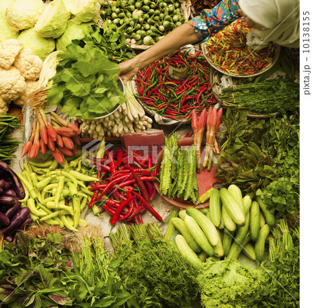 Vegetable market 10138155