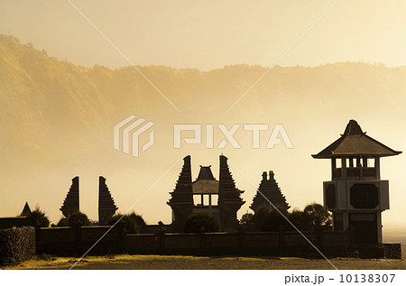 Hindu temple beside Mt. Bromo, Indonesia 10138307
