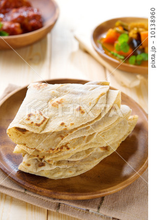 Indian Chapati or chapatti Indian Chapati or chapatti 10138960