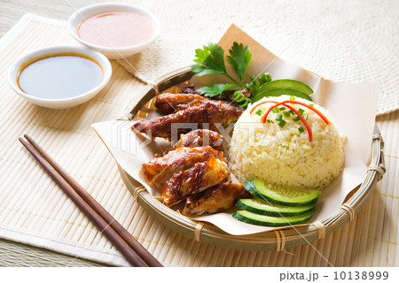 Hainan chicken rice Hainan chicken rice 10138999