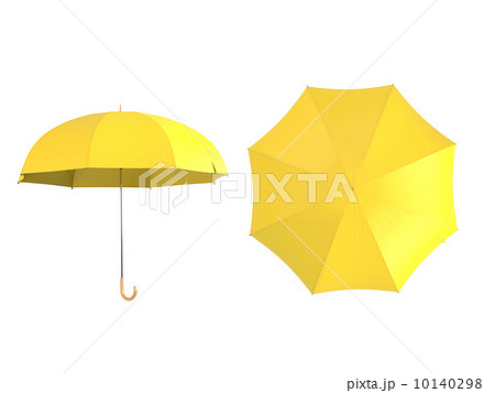 開いた傘のイラスト素材