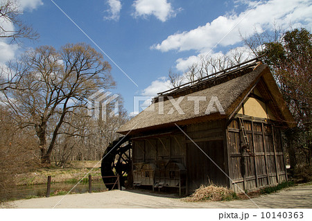 安曇野・早春の水車小屋 10140363