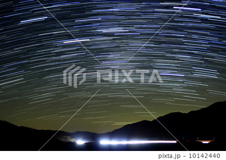 星の軌跡　05　天文写真 10142440