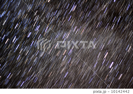 星の軌跡　07　天文写真 10142442