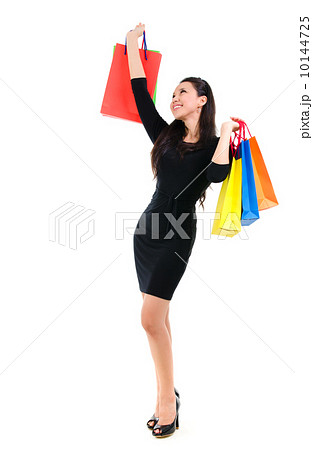 Asian shopping woman Asian shopping woman 10144725