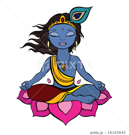 Hindu God Krishna. Hindu God Krishna. 10145645