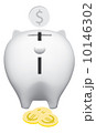 Piggy bank back 10146302