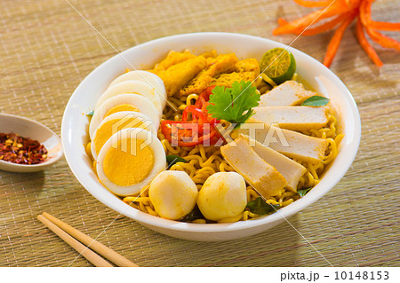thai curry noodles with background thai curry noodles with background 10148153