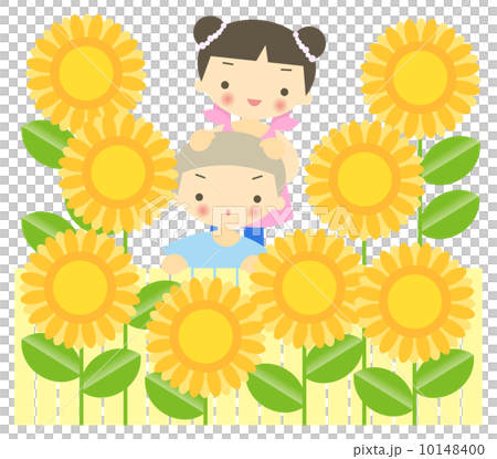 向日葵和孩子們 10148400