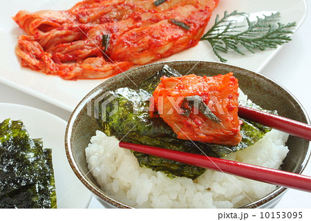 キムチ　白米　米　ご飯　韓国海苔 10153095