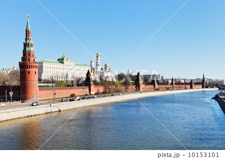 Moscow cityscape with Kremlin Moscow cityscape with Kremlin 10153101