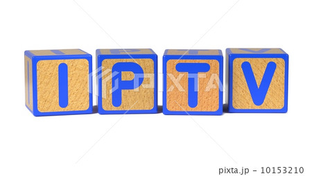 IPTV - Colored Childrens Alphabet Blocks. 10153210
