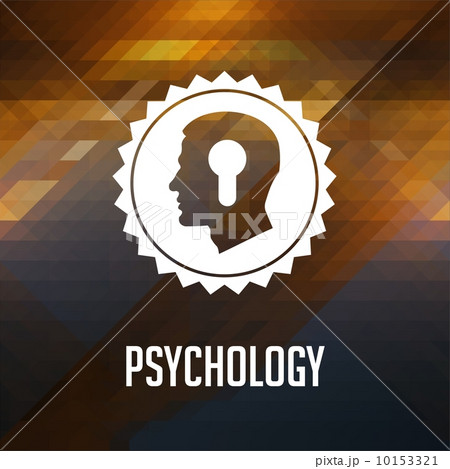 Psychological Concept on Triangle Background. Psychological Concept on Triangle Background. 10153321