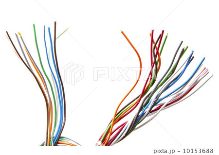 colorful electrical wires colorful electrical wires 10153688