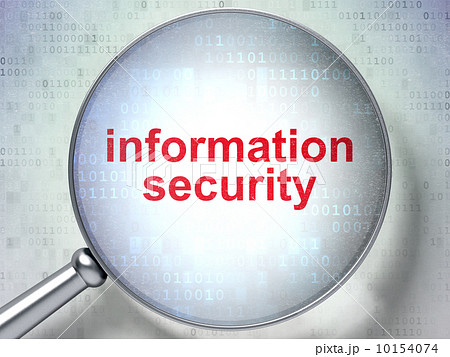Security concept: Information Security with optical glass Security concept: Information Security with optical glass 10154074