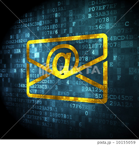 Business concept: Email on digital background Business concept: Email on digital background 10155059
