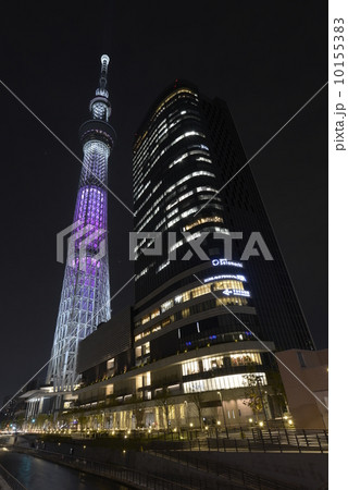 夜の東京スカイツリー 夜の東京スカイツリー 10155383