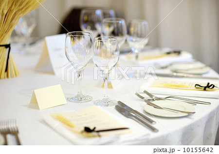 Table set for an event party Table set for an event party 10155642