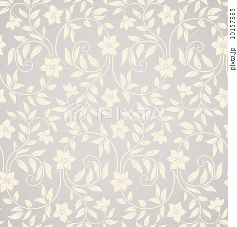 Seamless swirl floral background 10157335