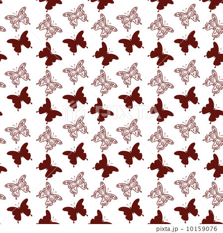 Seamless background, butterflies contours Seamless background, butterflies contours 10159076