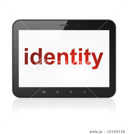 Privacy concept: Identity on tablet pc computer Privacy concept: Identity on tablet pc computer 10160338