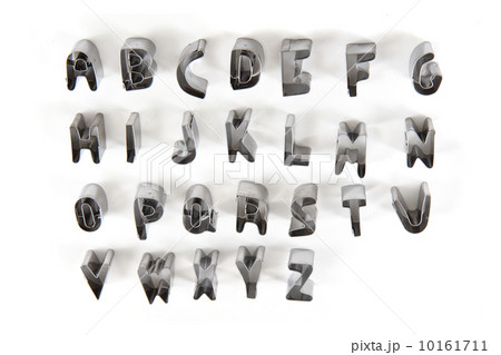 alphabet from steel (ginger bread form) alphabet from steel (ginger bread form) 10161711