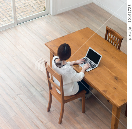 パソコンをする女性 10161728