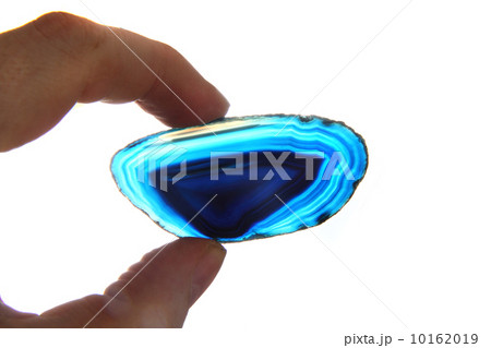 blue agate in the human hand blue agate in the human hand 10162019