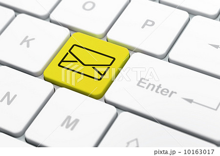 Business concept: Email on computer keyboard background 10163017