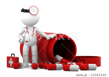 Doctor with pills Doctor with pills 10163540