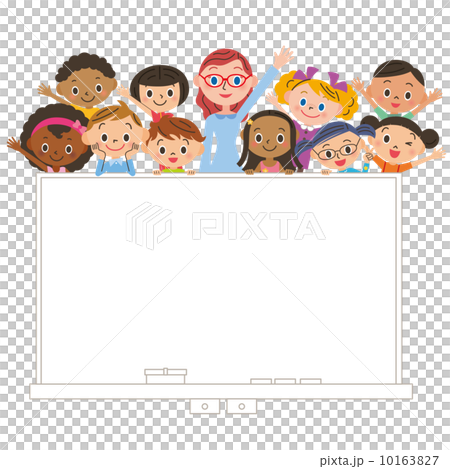 Child aggregate blackboard teacher 10163827