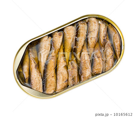 open can of sprats 10165612