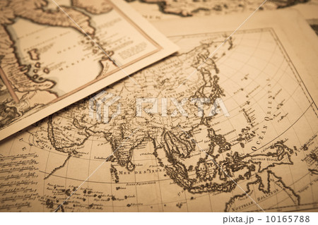 古い世界地図　 10165788
