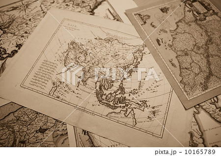 古い世界地図  古い世界地図  10165789
