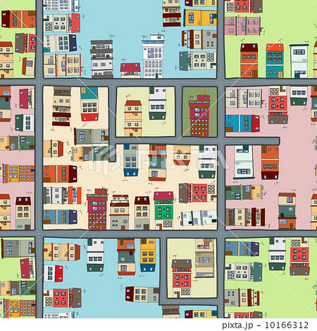 Seamless map of city 10166312
