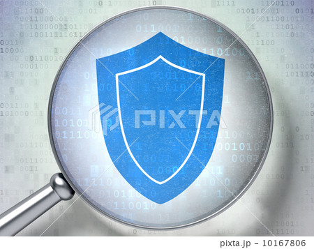 Protection concept: Shield with optical glass on digital 10167806