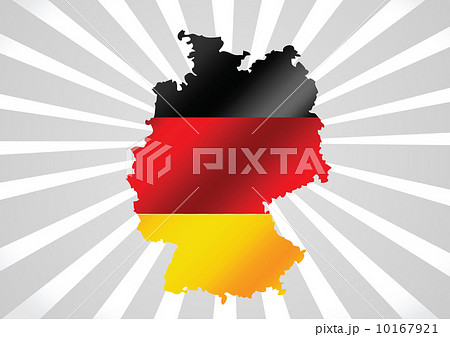 Germany map and flag idea design 10167921